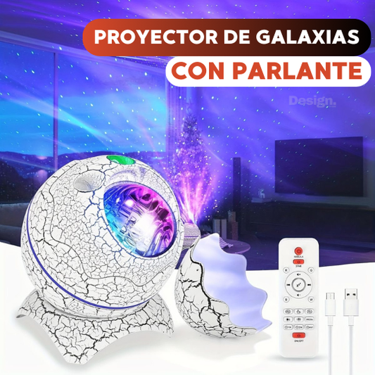 Proyector de Galaxias DinoEgg con Parlante