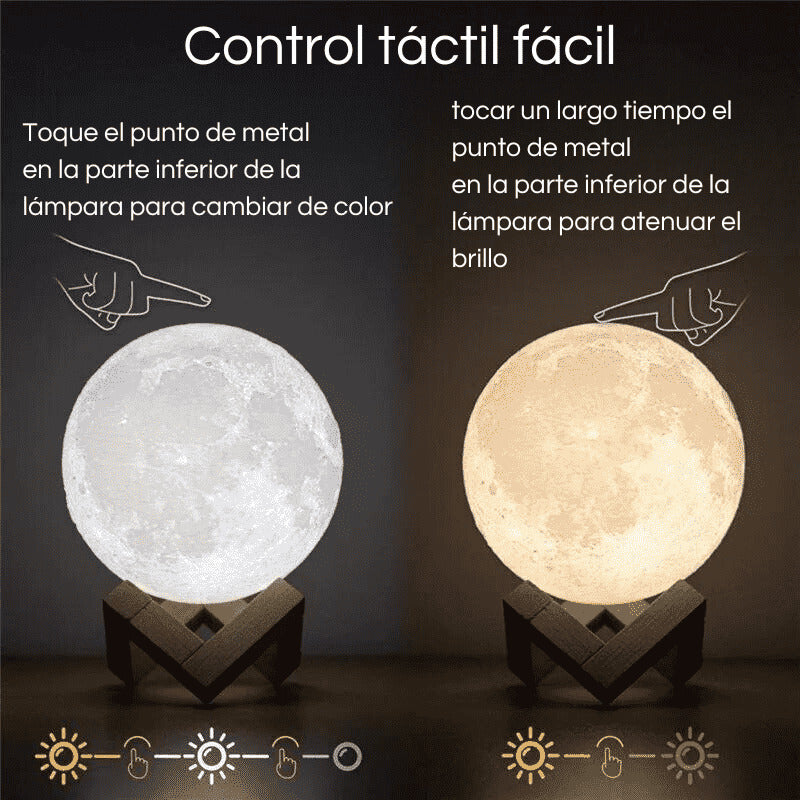 Lámpara en Forma de Luna