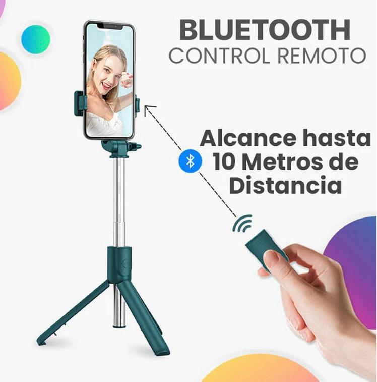 PALO SELFIE 6 EN 1 TRÍPODE CON LUZ LED - SELFIE STICK